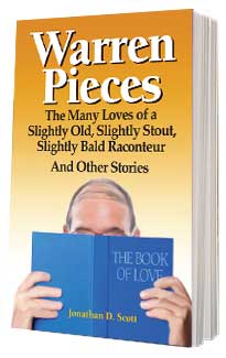 the cover of warren pieces by jonathan scott